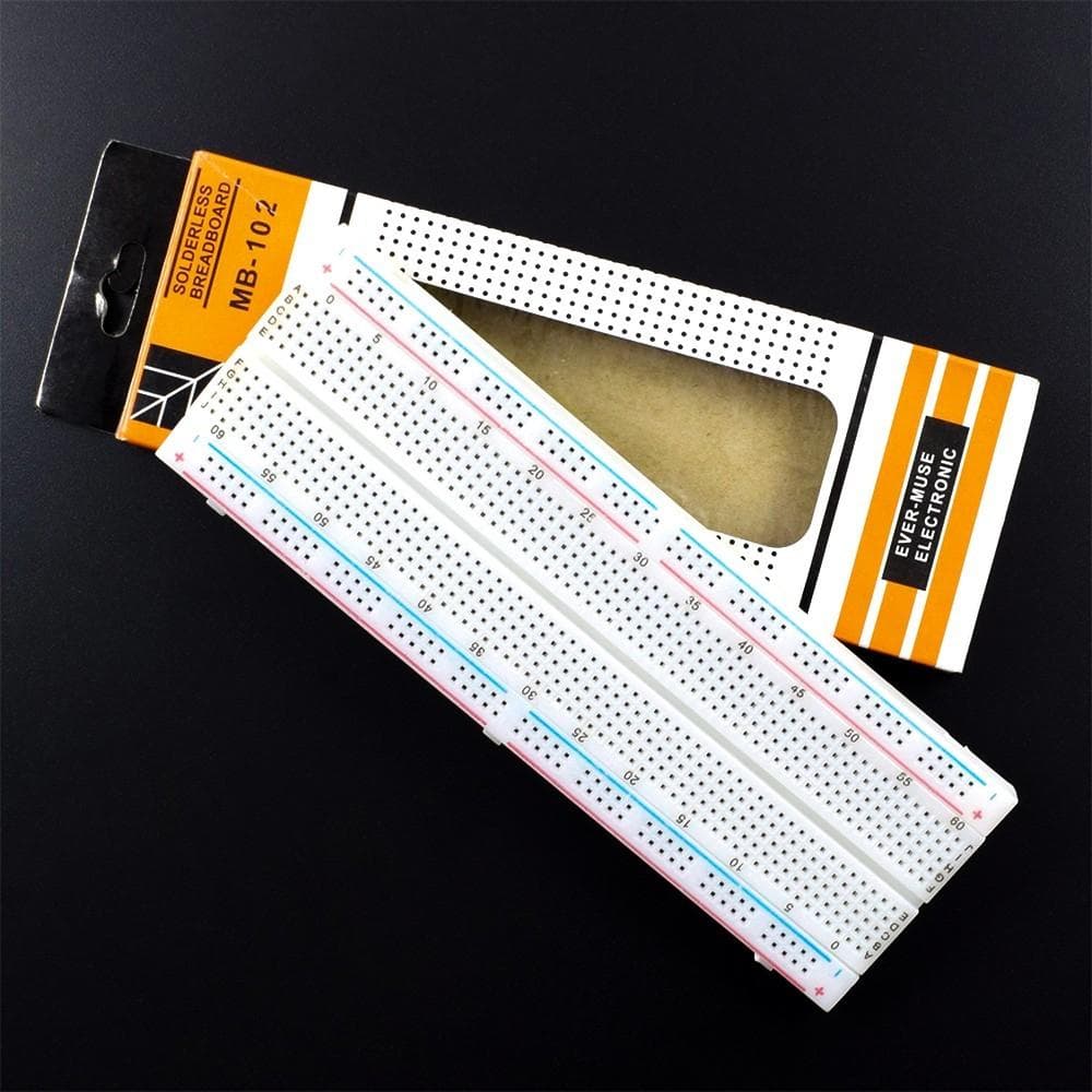 MB102 830-Point Solderless Breadboard