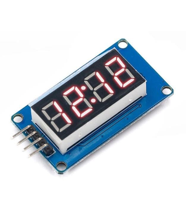 TM1637 4-Digit 7-Segment LED Display Module