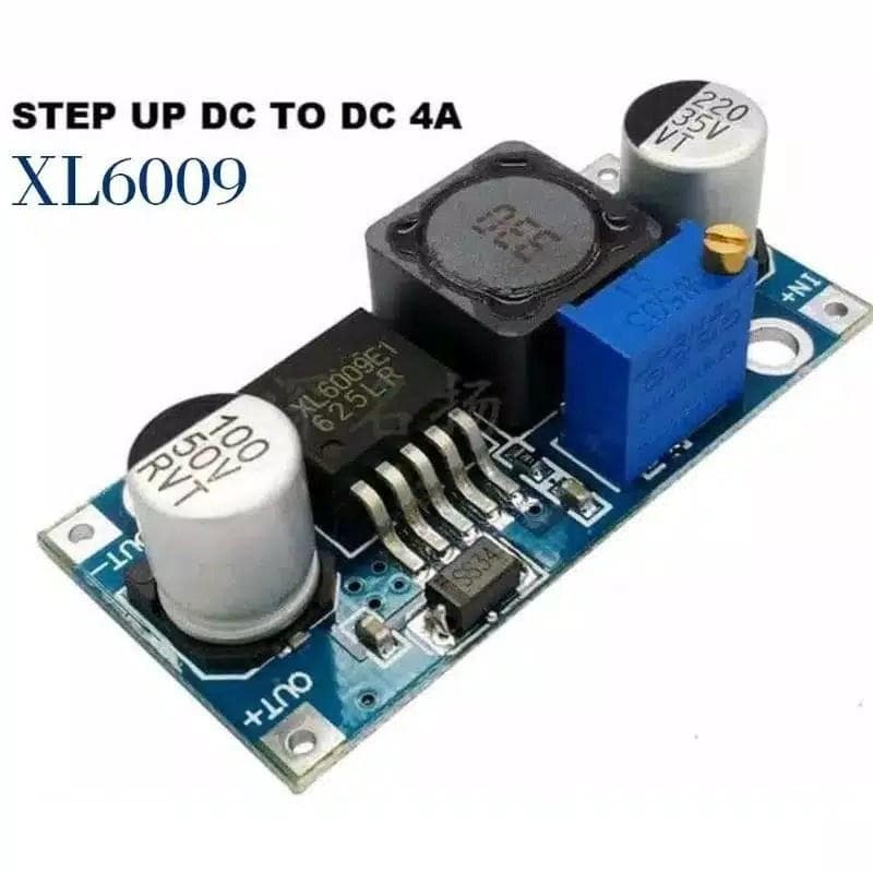 XL6009 4A Adjustable DC-DC Boost Converter Module