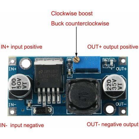 LM2596 Adjustable DC-DC Buck Converter Module