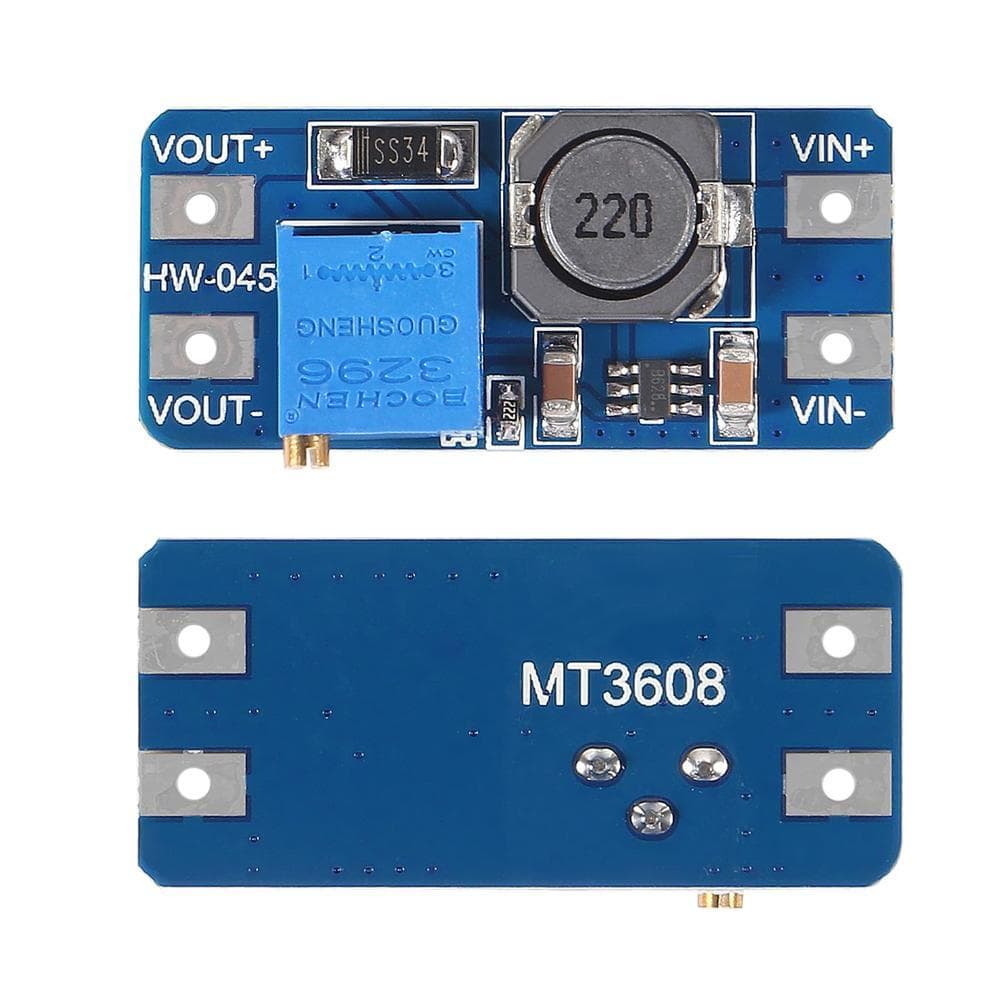 MT3608 2A Adjustable DC-DC Boost Converter Module